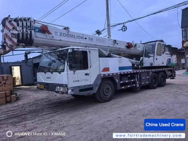 Buy Zoomlion QY25V531 Used Crane Buy Zoomlion QY25V531 Used Crane